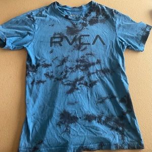 Boys Tie Dye RVCA T-Shirt Size MEDIUM